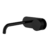 Fima Carlo Frattini So Смеситель для раковины встраиваемый, без ручки, излив 15 см, цвет: black matt F3171WX5NS