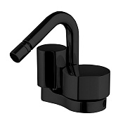 Fima Carlo Frattini So Смеситель для биде, с д/к, без накладок, излив 11,1 см, цвет: black matt F3172NS