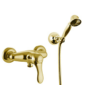 Fima Carlo Frattini Lamp Смеситель для душа с душевым комплектом, без излива, цвет: gold F3305OR