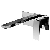 Fima Carlo Frattini Fit Смеситель для раковины встраиваемый, излив 20 см, цвет: chrome F3391WLX5CR