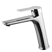 Fima Carlo Frattini Serie 4 Смеситель для раковины Energy Saving с д/к, излив 17,3 см, цвет: chrome F3761LCR.ES