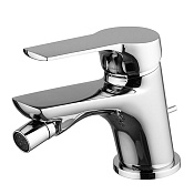 Fima Carlo Frattini Serie 4 Смеситель для биде Water Saving, с д/к, излив 11,5 см, цвет: chrome F3762CR.2.WS