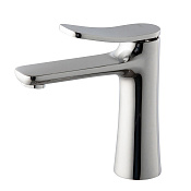 Fima Carlo Frattini Flo' Смеситель для раковины Energy Saving с д/к, излив 12 см, цвет: chrome F3801CR.ES