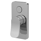 Fima Carlo Frattini Flo' Смеситель для душа встраиваемый, внешняя часть, 2 потребителя, цвет: chrome F3809E2CR