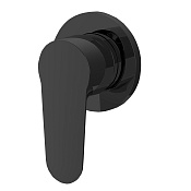 Fima Carlo Frattini Serie 22 Смеситель для душа встраиваемый, 1 потребитель, цвет: black matt F3833N1NS