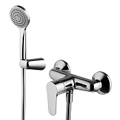 Fima Carlo Frattini Serie 22 Смеситель для душа с душевым комплектом, без излива, цвет: chrome F3835CR