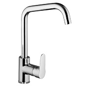 Fima Carlo Frattini Kitchen Смеситель для кухни, поворотный излив, Energy Saving, цвет: chrome F3837/1RCR.ES