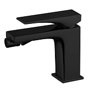 Fima Carlo Frattini Zeta Смеситель для биде, без донного клапана, излив 12,8 см, цвет: black matt F3962NNS.1