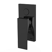 Fima Carlo Frattini Zeta Смеситель для душа встраиваемый, 2 потребителя, цвет: black matt F3969E2NS