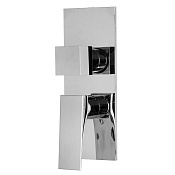 Fima Carlo Frattini Zeta Смеситель для душа встраиваемый, 2-3 потребителя, цвет: chrome F3969X6CR