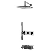 Fima Carlo Frattini Wellness Душевой комплект встраиваемый: термостат, душ, 1 режим, цвет: chrome F3989WX3Q256CR