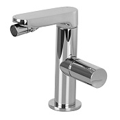 Fima Carlo Frattini Nomos Go Смеситель для биде, с донным клапаном, излив 9,9 см, цвет: chrome F4162CR