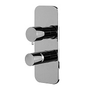 Fima Carlo Frattini Nomos Go Смеситель для душа встраиваемый, 2-3 потребителя, цвет: chrome F4169X6CR