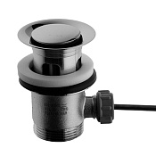 Fima Carlo Frattini Complementi Донный клапан с переливом и пробкой из латуни, цвет: chrome F2000CR