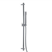 Fima Carlo Frattini Wellness Душевая штанга 88,5 см с держателем ручного душа, цвет: brushed nickel F2150SN