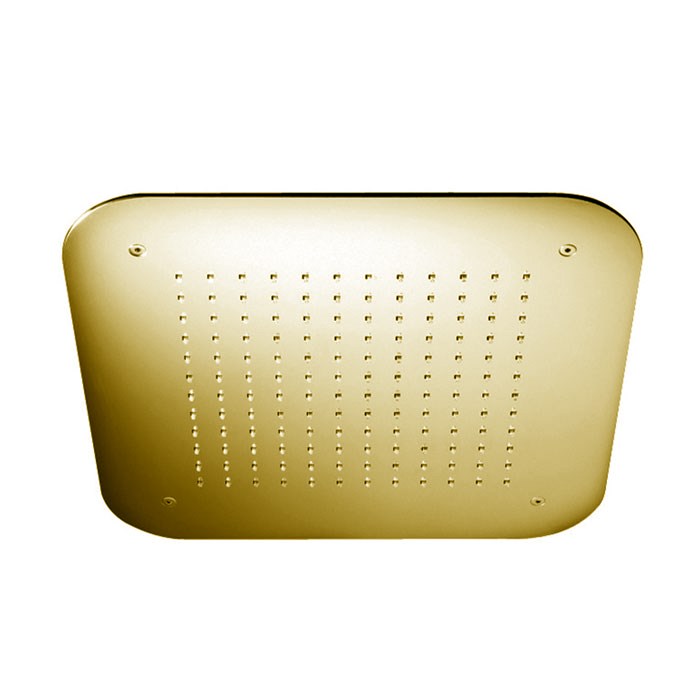 Fima Carlo Frattini Soffioni Потолочный душ 42х42 см, встраиваемый, 1 режим, цвет: gold F2417OR