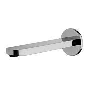 Fima Carlo Frattini Nomos Go Излив для ванны настенный 20,1 см, цвет: chrome F2456CR