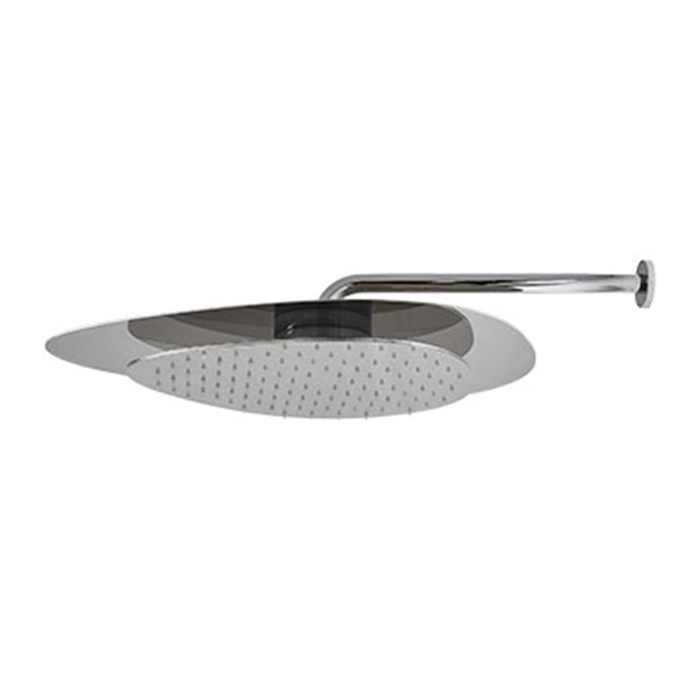 Fima Carlo Frattini Wellness Верхний душ 50х40 см, 1 режим, с кронштейном, цвет: chrome F2650CCR