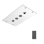 Fima Carlo Frattini Wellness Потолочный душ 35х20 см, встраиваемый, 1 режим, цвет: chrome F2820CR