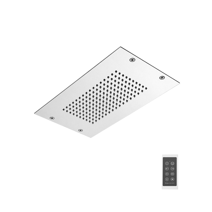 Fima Carlo Frattini Wellness Потолочный душ 35х20 см, встраиваемый, 1 режим, цвет: chrome F2825CR