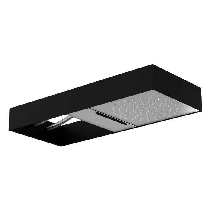 Fima Carlo Frattini Soffioni Верхний душ 62х26 см, 2 режима, цвет: stainless steel F2992NINOX
