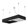 Fima Carlo Frattini Wellness Верхний душ 62х26 см, 1 режим, цвет: black matt F2993NCR