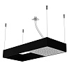 Fima Carlo Frattini Soffioni Верхний душ 62х26 см, 1 режим, цвет: black matt F2993NINOX