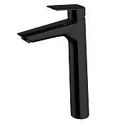 Fima Carlo Frattini Spot Смеситель для раковины Energy Saving, излив 17,6 см, цвет: black matt F3001/HNS.1.ES