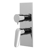 Fima Carlo Frattini Spot Смеситель для душа встраиваемый, 2-3 потребителя, цвет: chrome F3009X6CR