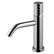 Fima Carlo Frattini Spillo Tech Смеситель для раковины, с д/к, излив 11,7 см, цвет: chrome F3031TXSXCR
