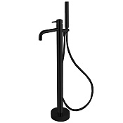 Fima Carlo Frattini Spillo Up Смеситель для ванны напольный, высота излива 72 см, цвет: black matt F3034/6NNS