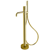 Fima Carlo Frattini Spillo Tech Смеситель для ванны напольный, высота излива 72 см, цвет: gold F3034T/6NXOR