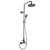 Fima Carlo Frattini Wellness Душевая стойка: смеситель, верхний и ручной душ, g серия, цвет: chrome F3035T/2GCR