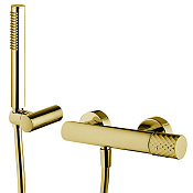 Fima Carlo Frattini Spillo Tech Смеситель для душа с душевым комплектом, x серия, цвет: gold F3035TXOR