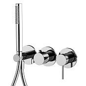 Fima Carlo Frattini Spillo Up Смеситель для душа встраиваемый, 2 потребителя, цвет: chrome F3049WX8CR