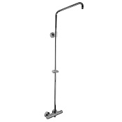 Fima Carlo Frattini Spillo Tech Душевая стойка: смеситель, без верхнего и ручного душа, цвет: chrome F4905SCR