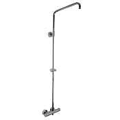 Fima Carlo Frattini Spillo Tech Душевая стойка: смеситель, без верхнего и ручного душа, цвет: chrome F4925SCR