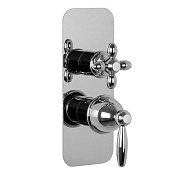 Fima Carlo Frattini Olivia Смеситель для душа встраиваемый, 2-3 потребителя, цвет: chrome F5009X6CR