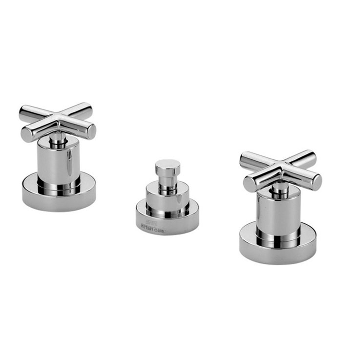Fima Carlo Frattini Maxima Смеситель для биде, с донным клапаном, цвет: chrome F5322CR