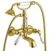 Fima Carlo Frattini Herend Смеситель для душа с душевым комплектом, цвет: gold F5404OR