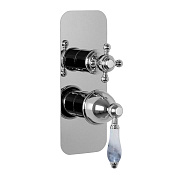 Fima Carlo Frattini Herend Смеситель для душа встраиваемый, 2-3 потребителя, цвет: chrome F5409X6CBCR