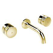 Fima Carlo Frattini Texture Collection Смеситель для раковины встраив., без накладки, цвет: gold F5601L/5HOR