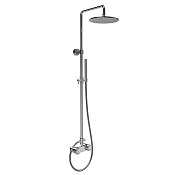 Fima Carlo Frattini Wellness Душевая стойка: термостат, душ, без накладки, цвет: chrome F5605/2XCR