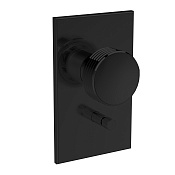 Fima Carlo Frattini Texture Collection Смеситель для душа встраив, без накладки, цвет: black matt F5609E2HNS