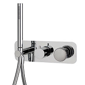 Fima Carlo Frattini Texture Collection Смеситель для душа встраиваемый, без накладки, цвет: chrome F5619WX2HCR