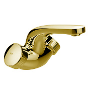 Fima Carlo Frattini Texture Collection Смеситель для раковины, с д/к, излив 15 см, цвет: gold F5621HOR