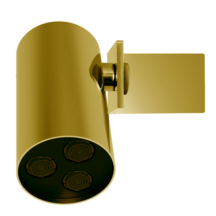 Fima Carlo Frattini Soffioni Верхний душ 8 см, 1 режим, цвет: gold F5914OR