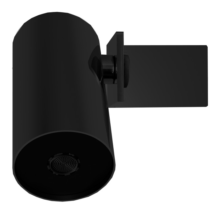 Fima Carlo Frattini Soffioni Верхний душ 8 см, 1 режим, цвет: black matt F5916NS