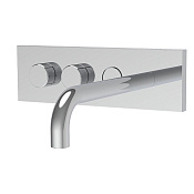 Fima Carlo Frattini Switch Смеситель для раковины встраив. c кнопкой, излив 21 см, цвет: chrome F5951LX5/180CR