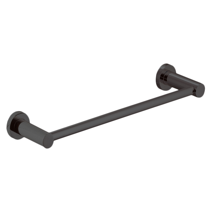 Fima Carlo Frattini Rotola Полотенцедержатель 34 см, подвесной, цвет: brushed black chrome F6000/30CS